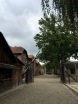 The entrance to Auschwitz.